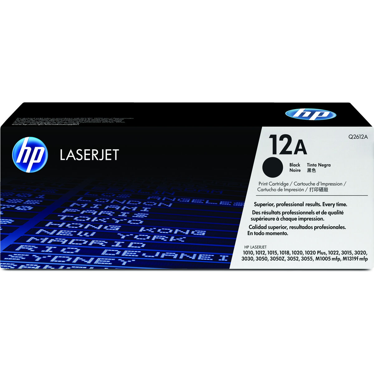 Toner Originale HP 12A Nero
